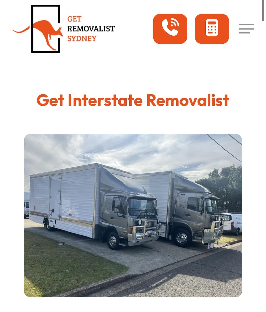 Get Interstate Removalist