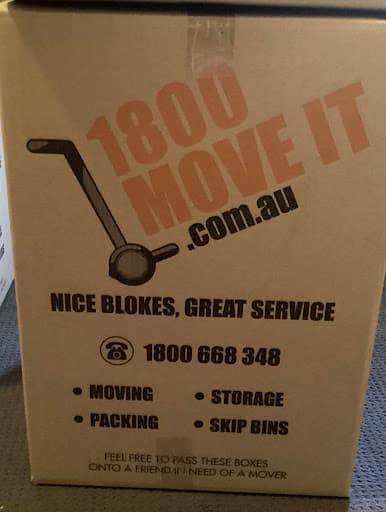1800 Move It — Customer photo